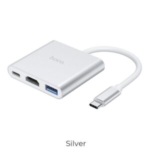 HOCO HB14 TYPE-C HUB EASY USE ΜΕ USB3.0+HDMI+PD