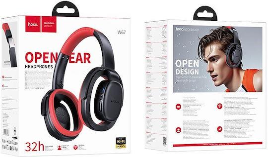 HOCO W67 RHYME, ΑΣΥΡΜΑΤΑ HEADSET, OVER EAR, ΜΑΥΡΑ - Image 2