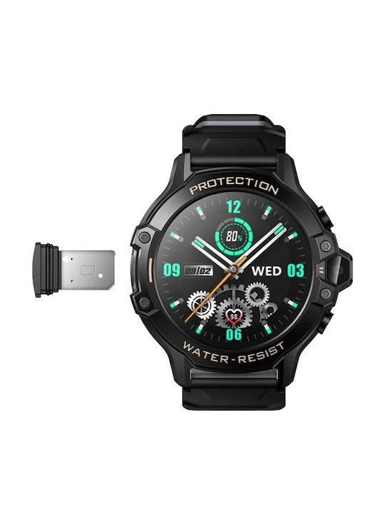 HOCO Y107, ΠΑΙΔΙΚΟ SMARTWATCH, 4G, ΜΑΥΡΟ - Image 2