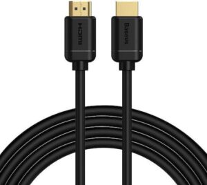 BASEUS HIGH DEFINITION SERIES, ΚΑΛΩΔΙΟ HDMI, 3m, ΜΑΥΡΟ