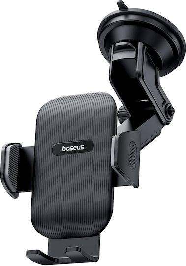 BASEUS ULTRACONTROL GO SERIES, ΒΑΣΗ ΣΤΗΡΙΞΗΣ ΚΙΝΗΤΟΥ, ΜΕ ΒΕΝΤΟΥΖΑ, ΜΑΥΡΟ - Image 2