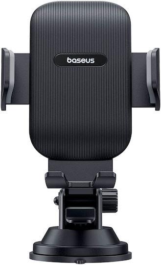 BASEUS ULTRACONTROL GO SERIES, ΒΑΣΗ ΣΤΗΡΙΞΗΣ ΚΙΝΗΤΟΥ, ΜΕ ΒΕΝΤΟΥΖΑ, ΜΑΥΡΟ - Image 4