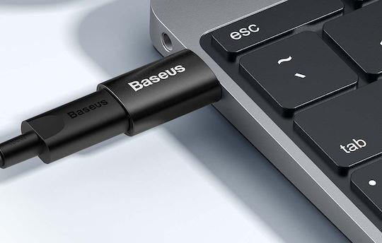 BASEUS INGENUITY SERIES, ΑΝΤΑΠΤΟΡΑΣ OTG, USB ΣΕ TYPE-C, ΜΑΥΡΟΣ - Image 2