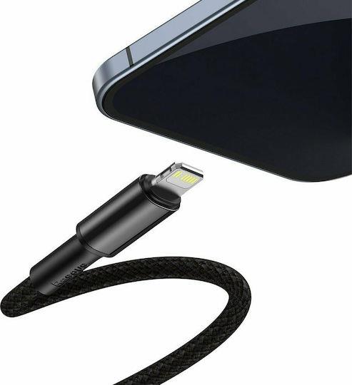 BASEUS HIGH DENSITY, ΚΑΛΩΔΙΟ ΓΡΗΓΟΡΗΣ ΦΟΡΤΙΣΗΣ, TYPE-C ΣΕ LIGHTNING, 20W, 2m, ΜΑΥΡΟ - Image 2