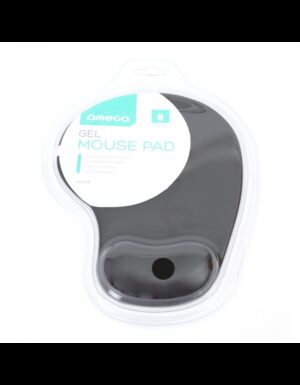 OMEGA GEL MOUSE PAD ΜΑΥΡΟ