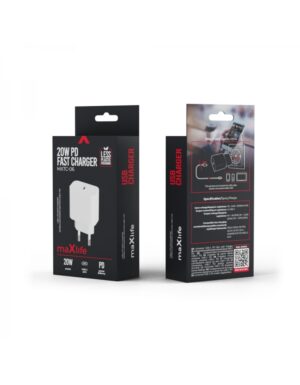 Maxlife MXTC-06 PD QC charger 1x USB-C 20W white