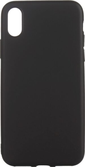 TPU Back Cover Σιλικόνης Μαύρο (iPhone X / XS)