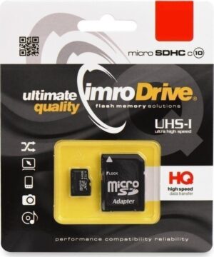 IMRO microSDXC 128GB with Adapter microSDXC 128GB U1 UHS-I με αντάπτορα