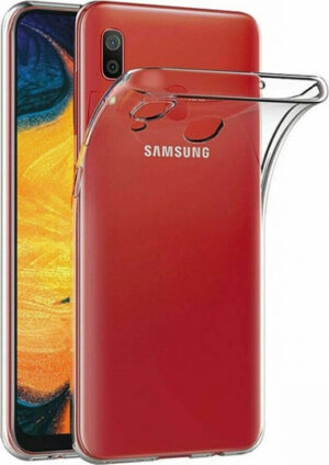Back Cover Σιλικόνης 0.3mm Διάφανο (Galaxy A20e)