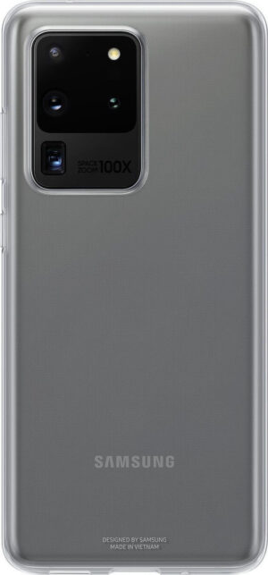 Samsung Back Cover Σιλικόνης 0.8mm Διάφανο (Galaxy S20 Ultra) EF-QG988TTEGEU EF-QG988TTEGWW