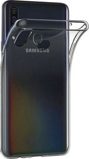 Back Cover Σιλικόνης 1mm Διάφανο (Galaxy A20s)