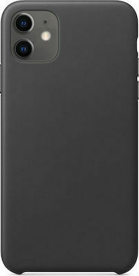 Matt Back Cover Σιλικόνης Μαύρο (iPhone 11 Pro)