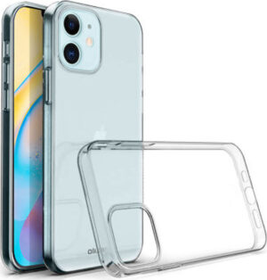 2mm Back Cover Σιλικόνης 2mm Διάφανο (iPhone 12 mini)