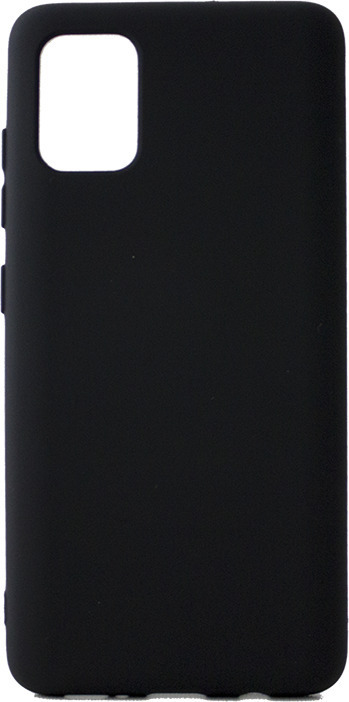 Back Cover Σιλικόνης Μαύρο (Galaxy A51) 12099