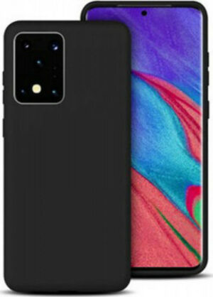 Back Cover Σιλικόνης 1.2mm Μαύρο (Galaxy S20 FE) 14550