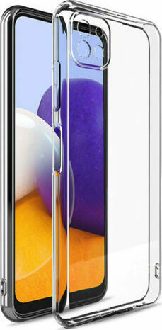 Back Cover Σιλικόνης 1mm Διάφανο (Galaxy A22 5G)
