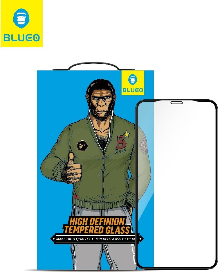 5D Mr. Monkey Strong HD Full Face Tempered Glass (iPhone 11 Pro / X / XS)