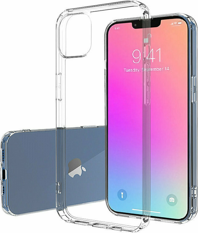 Hurtel 0.5mm Back Cover Σιλικόνης 0.5mm Διάφανο (iPhone 13 mini)