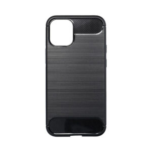 Forcell Carbon Back Cover Σιλικόνης Μαύρο (iPhone 13)