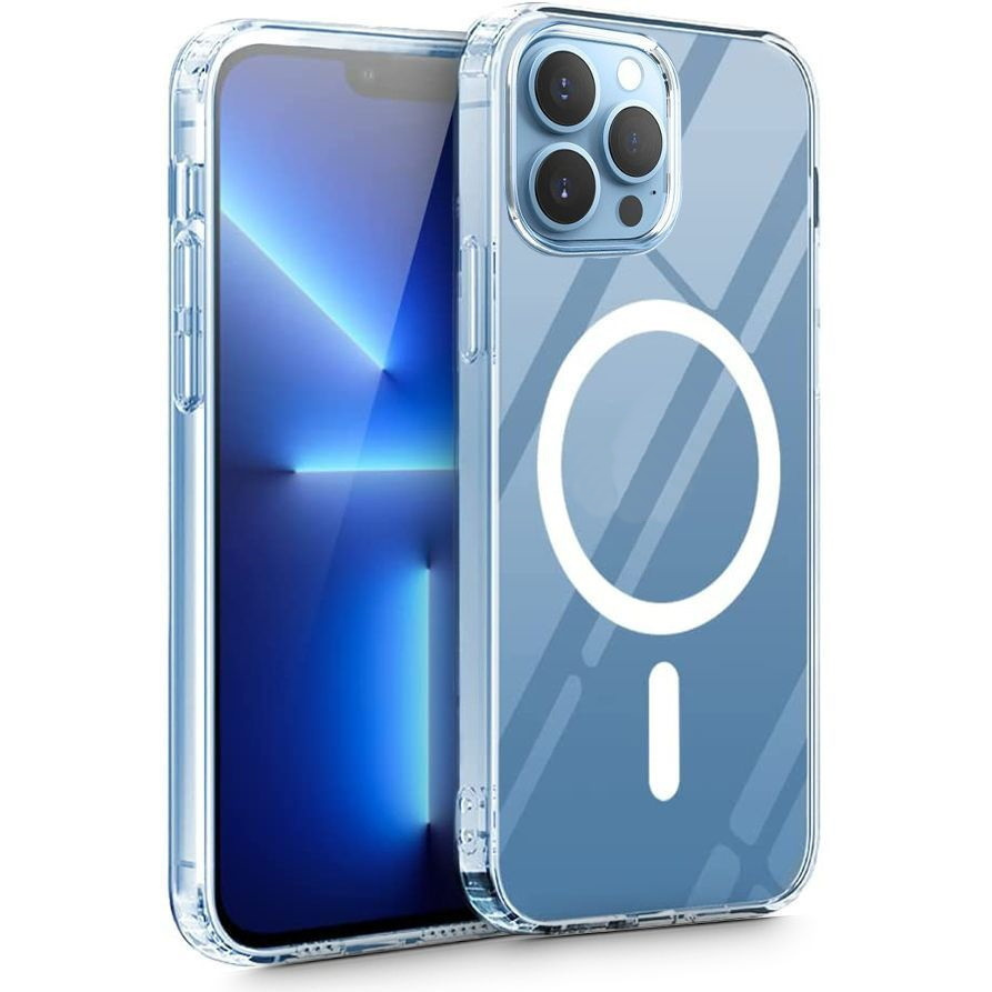 1.5mm MagSafe Back Cover Σιλικόνης 1.5mm Διάφανο (iPhone 12 Pro Max) 70033167