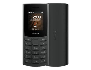 Nokia 105 4G (2023) Dual SIM Κινητό με Κουμπιά (Αγγλικό Μενού) Charcoal