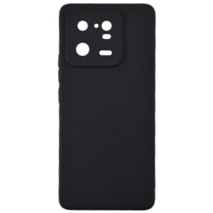 Matt Back Cover Σιλικόνης Μαύρο (Xiaomi 13 Pro)