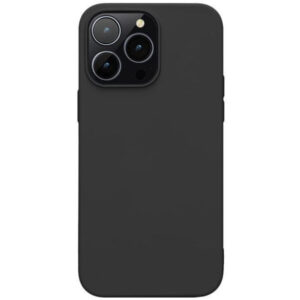Back Cover Σιλικόνης Μαύρο (iPhone 15 Pro)
