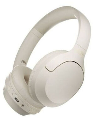 QCY H2 Pro Ασύρματα Bluetooth Over Ear Ακουστικά με 60 ώρες Λειτουργίας Λευκά