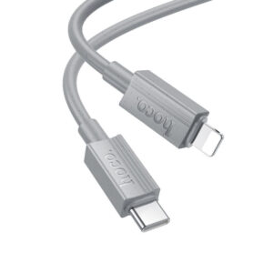 Hoco USB-C to Lightning Cable 27W Γκρι 1m