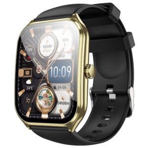 Hoco Y28 Smartwatch με Παλμογράφο (Χρυσό)