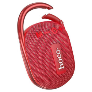 Hoco Easy Joys Ηχείο Bluetooth 5W με Ραδιόφωνο και Διάρκεια Μπαταρίας έως 4 ώρες Κόκκινο