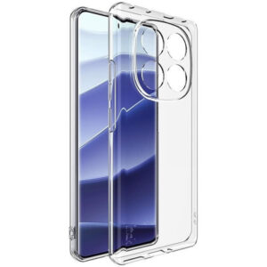 Back Cover Σιλικόνης / Tempered Glass Διάφανο (Redmi Note 14 Pro+) 0030979