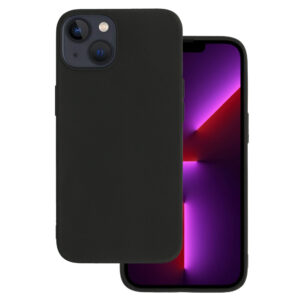 Matt Back Cover Σιλικόνης Μαύρο (iPhone 13)
