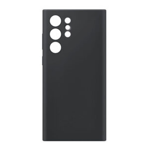 Back Cover Σιλικόνης Μαύρο (Galaxy S22 Ultra 5G) 6982