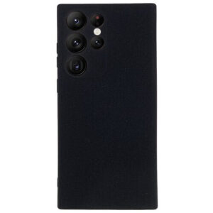 Back Cover Σιλικόνης Μαύρο (Galaxy S23 Ultra) 660121244A
