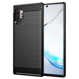 Back Cover Σιλικόνης Μαύρο (Galaxy Note 10+)