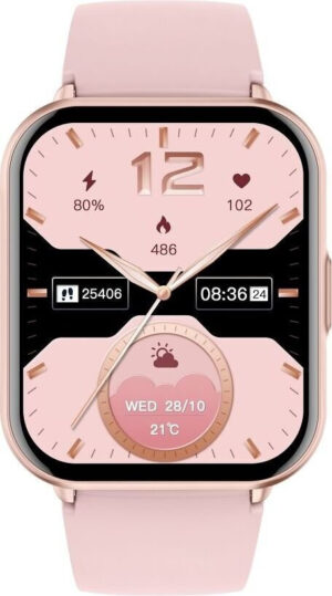 Titmo Smartwach E-100 Tft Bluetooth Call Pink