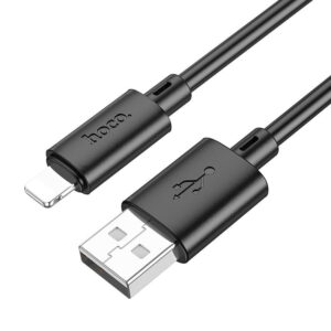 Hoco X88 USB-A to Lightning Cable Μαύρο 1m 6388
