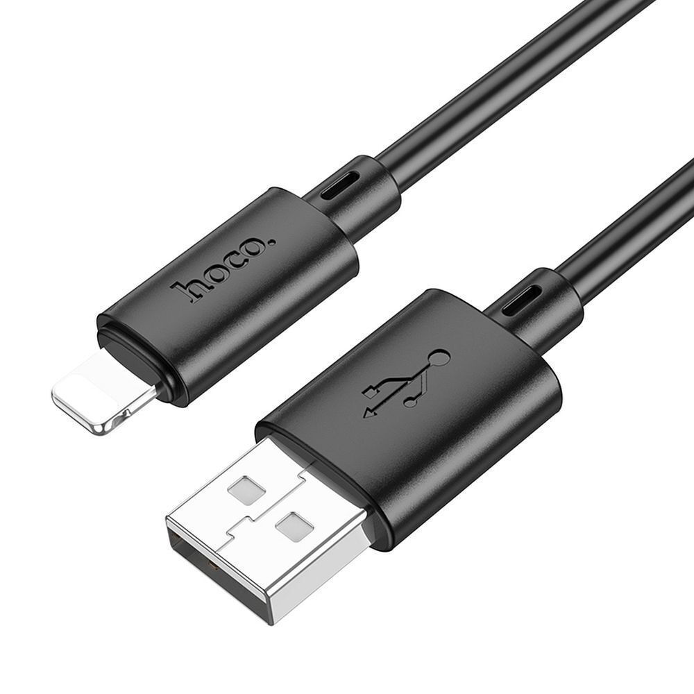 Hoco X88 USB-A to Lightning Cable Μαύρο 1m 6388