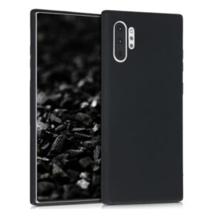 Back Cover Σιλικόνης Μαύρο (Galaxy Note 10+) 3606