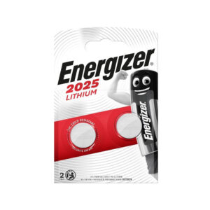 Energizer Μπαταρίες Λιθίου Ρολογιών CR2025 3V 2τμχ
