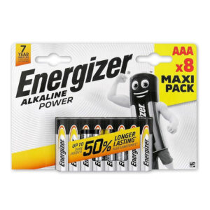 Energizer Power Αλκαλικές Μπαταρίες AAA 1.5V 8τμχ